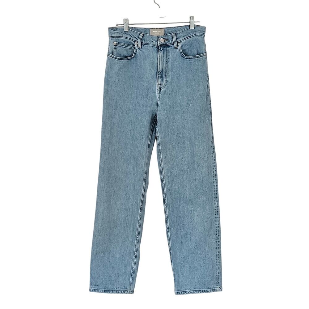 Everlane The Way High Jean Sz 29 Long Light Wash